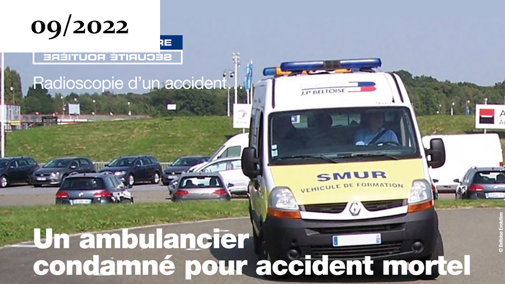 Première page du magazine des ambulanciers professionnels n°100